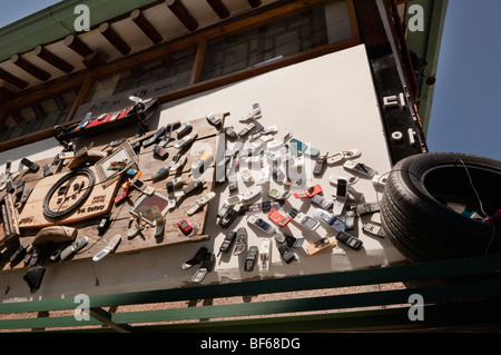 Galerie für Digitalkunst in Bukchon traditionellen Hanok Village in Gye-Dong Seoul Stockfoto