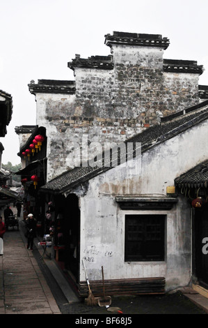 Traditionelle Architektur in Luzhi Stadt Wuzhong District, Suzhou, Jiangsu, China Stockfoto