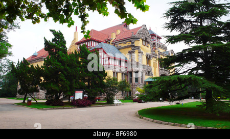 Haus des deutschen Gouverneurs, Qingdao, Shandong, China Stockfoto