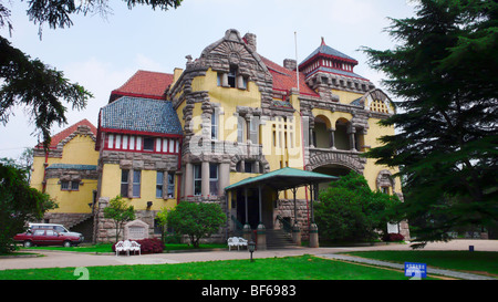 Haus des deutschen Gouverneurs, Qingdao, Shandong, China Stockfoto