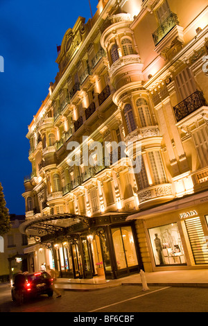 Hotel Hermitage, Luxus Hotel, Monte Carlo, Monaco, Cote D Azur, Provence, Frankreich Stockfoto