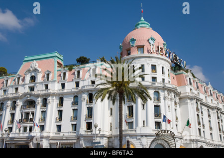 Hotel Negresco, Promenade des Anglais, Nizza, Cote D Azur, Provence, Frankreich Stockfoto