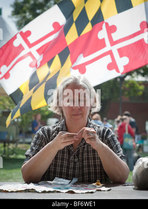 Appalachian Festival - Frostburg Landesuniversität Maryland Stockfoto