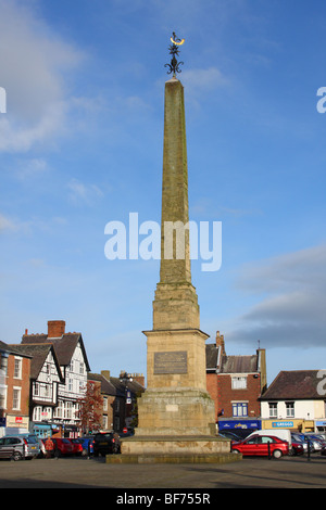 Der Obelisk auf dem Marktplatz in Ripon, North Yorkshire, England, Großbritannien Stockfoto