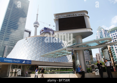 Roy Thomson Hall in Toronto, Kanada Stockfoto