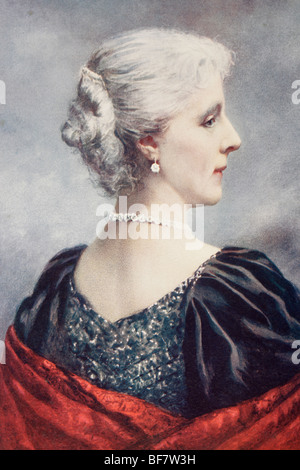 Erzherzogin Marie Henriette Anne von Österreich, 1836-1902. Königin-Gemahl von König Leopold II von Belgien. Stockfoto