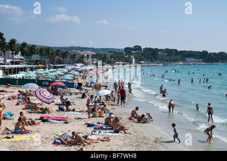 Sandigen Strand von La Ciotat, Cote d ' Azur, Südfrankreich Stockfoto