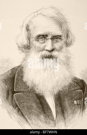 Samuel Finley Breese Morse, 1791-1872. US-amerikanischer Erfinder des Eindraht Fernschreibersystem und Morse-Code. Stockfoto