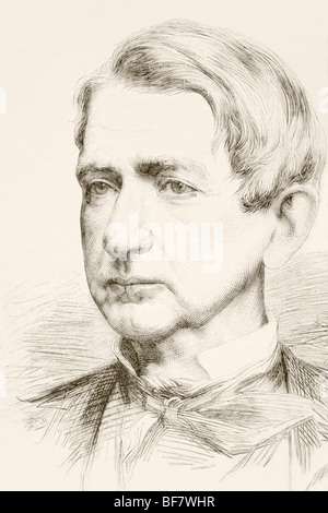 William Henry Seward, Sr. 1801 bis 1872. US-amerikanischer Politiker und Außenminister unter Abraham Lincoln und Andrew Johnson. Stockfoto