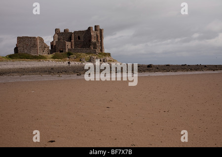 Die Burg auf der Insel Piel, in der Nähe von Barrow-in-Furness. Stockfoto