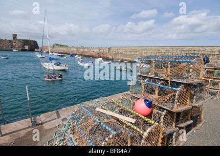 Der Hafen von Dunbar, East Lothian, Scotland Stockfoto