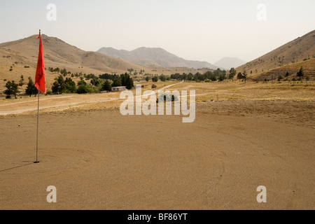 Kabul Golf Course kurz hinter der Stadtgrenze in Afghanistan Stockfoto