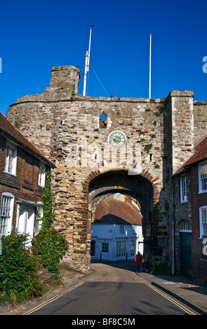 Landgate, Hilder der Klippe, Roggen, East Sussex, England, Grossbritannien 2009 Stockfoto