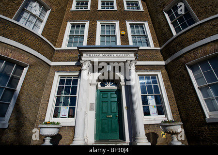 Haupteingang der William Morris Gallery in Walthamstow Stockfoto