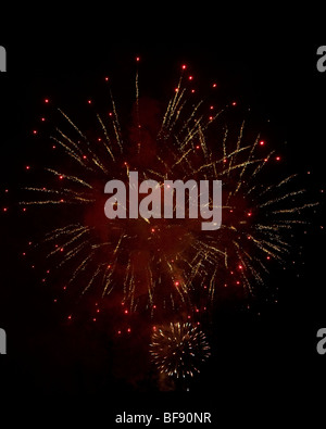 Bonfire Feuerwerk Night in Bath, Somerset, England, UK Stockfoto