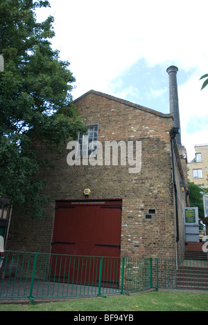 Haus von Mark Brunel verwendet, beim Bau des Thames Tunnels im Jahre 1842, Rotherhithe London Motor Stockfoto