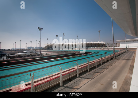 Abu Dhabi Yas Marina Formel 1 Grand Prix Rennstrecke Stockfoto