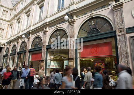 Neuhaus-Schoko-Laden, Galerie De La Reine, Queens Shopping Gallery, Brüssel; Belgien; Europa Stockfoto