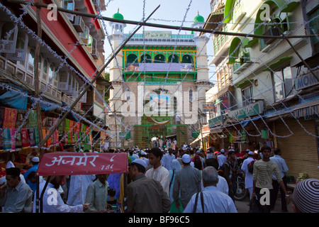 Nizam Tor am Dargah, Grab des Sufi-Heiligen Khwaja Chishti in Ajmer in Rajasthan Indien Stockfoto