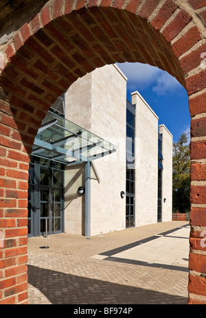 Speisesaal in der Cokethorpe Schule, Witney. Stockfoto