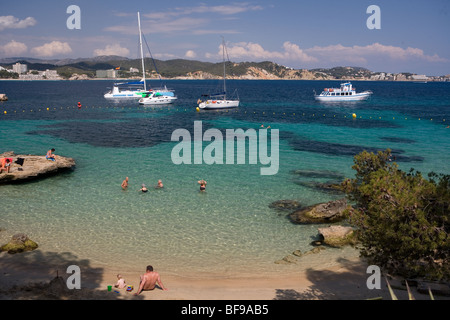 Cala Fornells, Mallorca, Balearen, Spanien Stockfoto