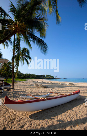 Mauna Kea Beach, Kaunaoa Bay, Kohala Küste, Insel von Hawaii Stockfoto