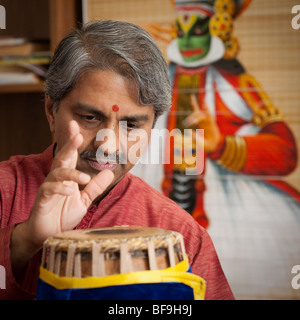 Mridangam - South Indian Percussion-instrument Stockfoto