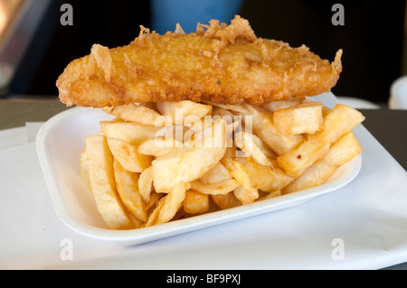 Fisch und Chips, Großbritannien Stockfoto