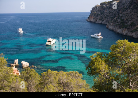 Cala Blanca, Mallorca, Balearen, Spanien Stockfoto