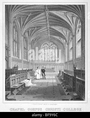 Corpus Christi College, Cambridge – Kapelle Stockfoto