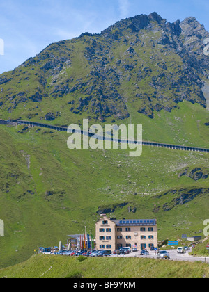 Gebiet Großglockner Hochalpenstraße, Österreich Stockfoto