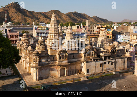 Alten klingelte Ji-Tempel in Indien Pushkar Stockfoto