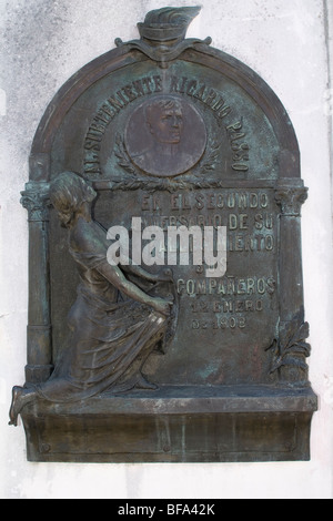 Friedhof La Recoleta, Buenos Aires, Argentinien Stockfoto