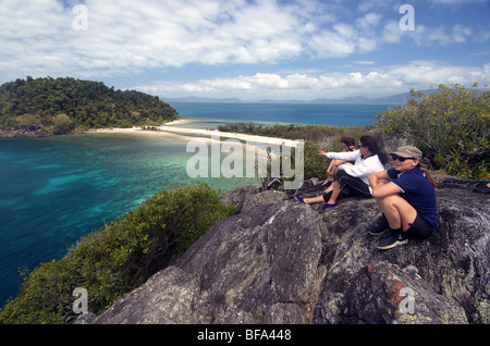 Russell Insel, Frankland Islands National Park, Great Barrier Reef Marine Park, Queensland, Australien. Kein Herr Stockfoto