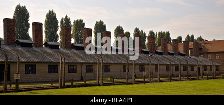 Die Küche-Baracken in Auschwitz 1 Stockfoto