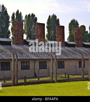 Die Küche-Baracken in Auschwitz 1 Stockfoto
