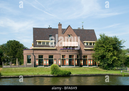 Haarlem Niederlande Holland Spaarne Estate Stadt Stockfoto