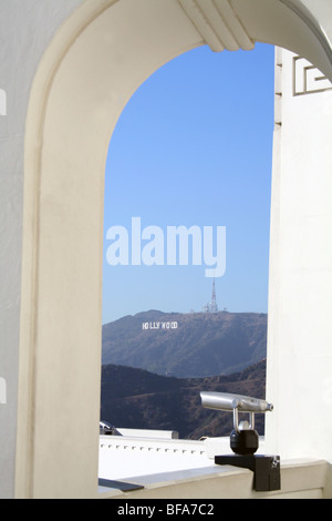 Griffith Park Observatory und Park, Los Angeles, Kalifornien Stockfoto