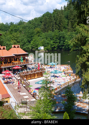 Wellness Sovata, Lacul Ursu, bear lake Stockfoto