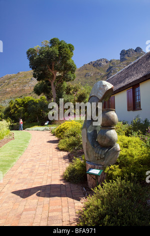 Eine Szene aus der Kirstenbosch National Botanical Gardens in Kapstadt, Südafrika Stockfoto