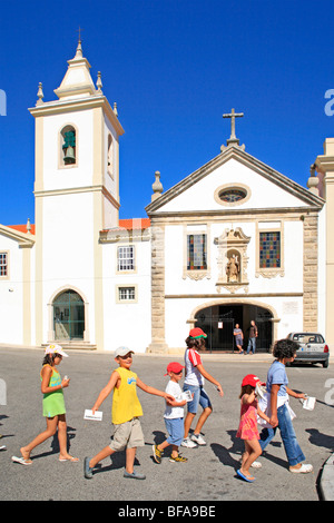 Kirche in Figueira da Foz, Costa de Prata, Atlantikküste, Portugal Stockfoto