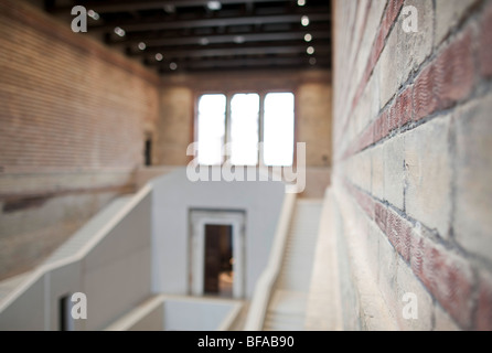 Treppenhaus - neues Museum in Berlin Deutschland Stockfoto