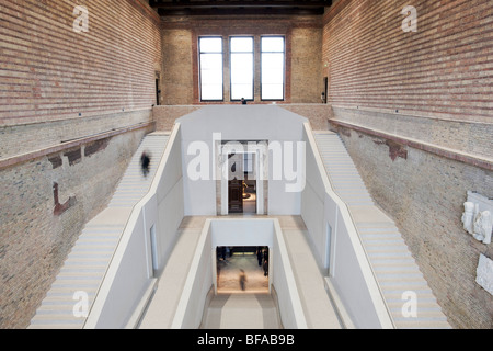 Treppenhaus - neues Museum in Berlin Deutschland Stockfoto