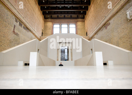 Treppenhaus, neues Museum in Berlin. Berlin, Deutschland 15.10.2009 Stockfoto