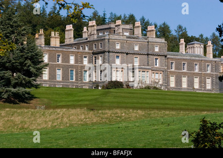 Bowhill Estate - eines der Herzog von Buccluechs Anwesen in Schottland, basierend nur von Selkirk in den Scottish Borders Stockfoto