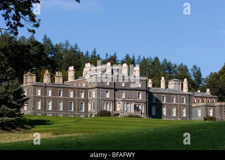 Bowhill Estate - eines der Herzog von Buccluechs Anwesen in Schottland, basierend nur von Selkirk in den Scottish Borders Stockfoto