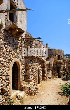 Venezianische Festung auf der Insel Kythira, Griechenland Stockfoto