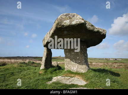 Lanyon Quoit Cornwall Stockfoto