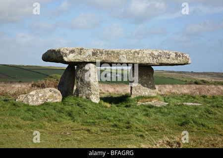 Lanyon Quoit Cornwall Stockfoto