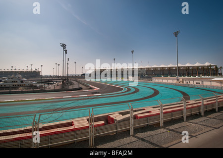 Abu Dhabi Yas Marina Formel 1 Grand Prix Rennstrecke Stockfoto